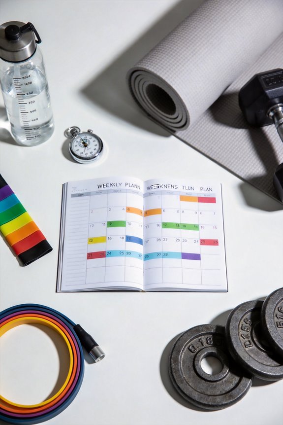 balanced workout schedule tips