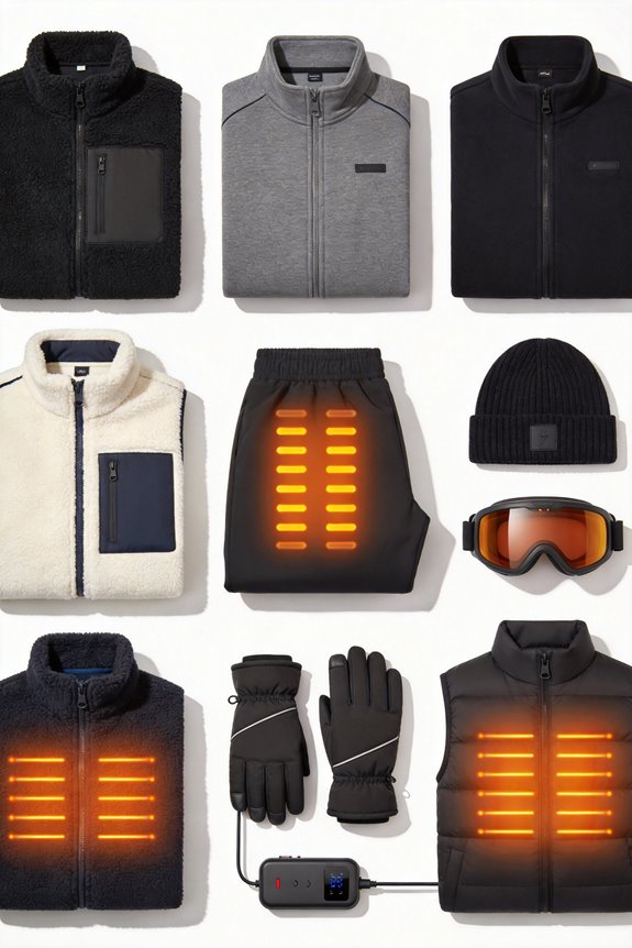 battery heated winter apparel