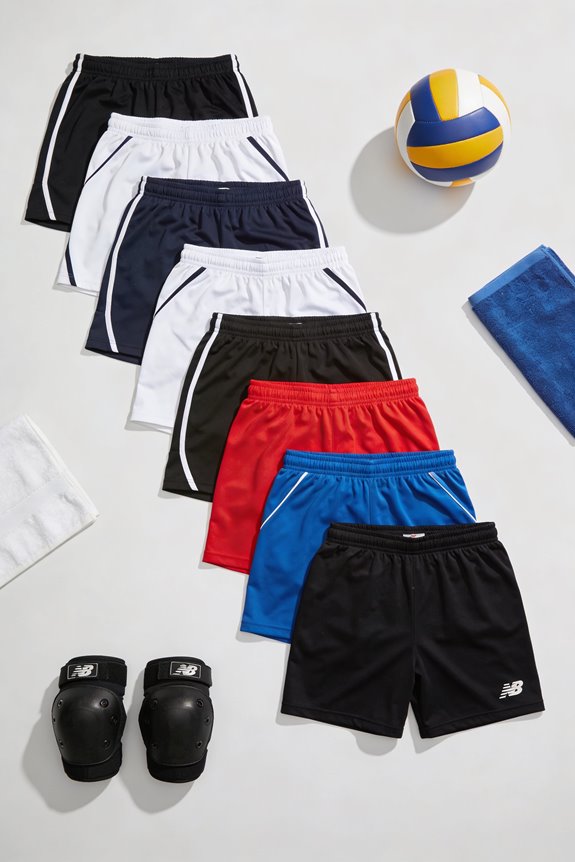 comfortable and stylish volleyball shorts