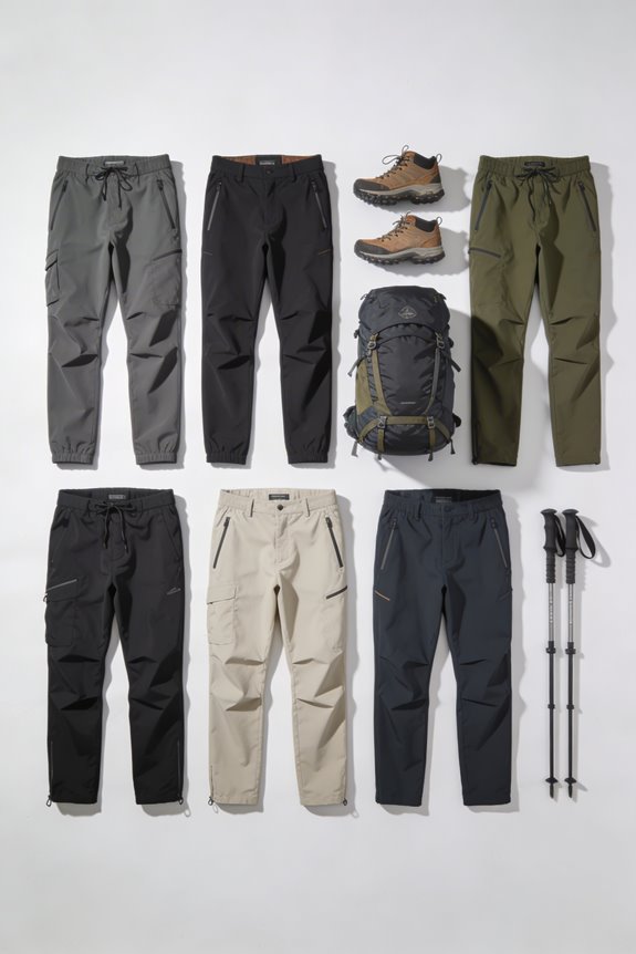 comfortable nylon hiking pants
