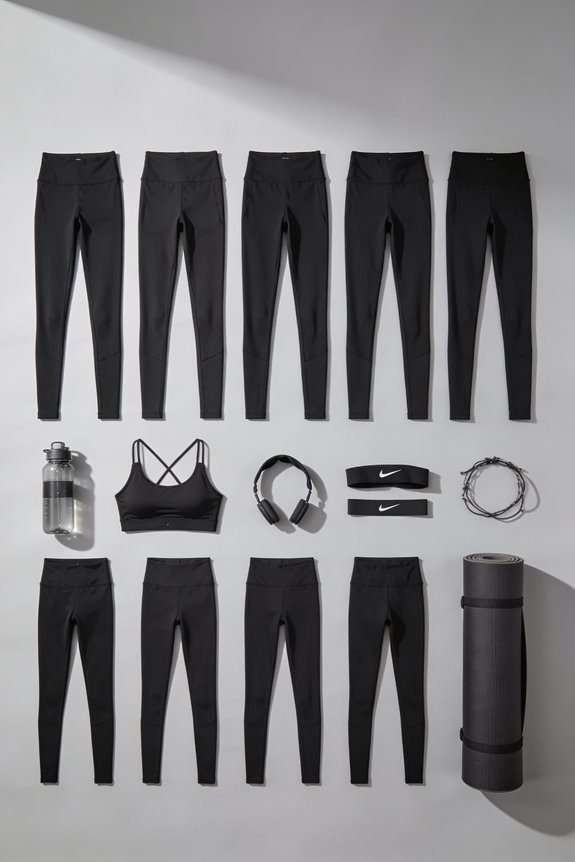 comfortable stylish black leggings