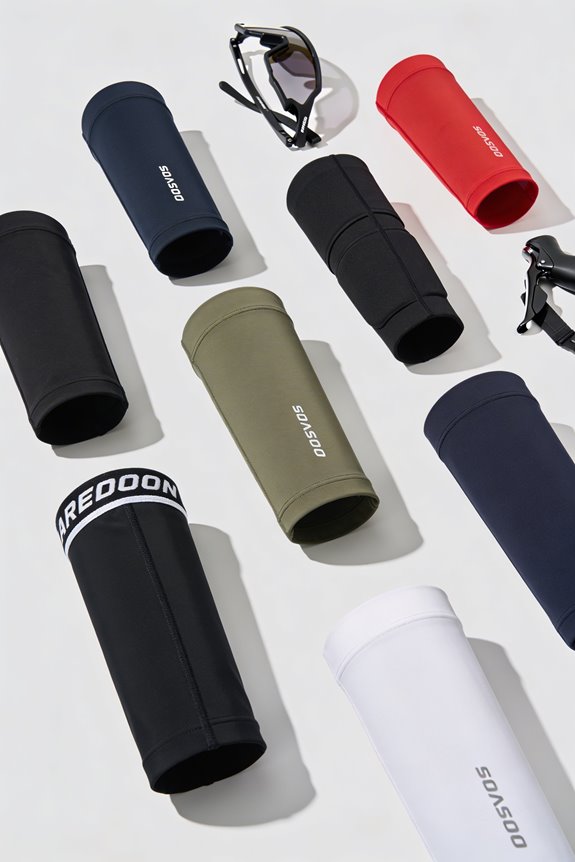 cozy cycling arm warmers