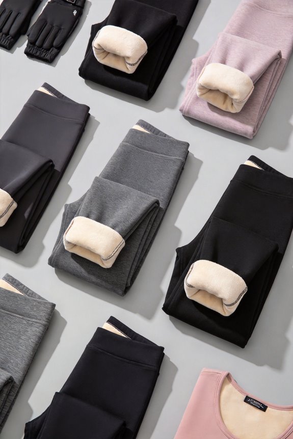 cozy fleece lined leggings