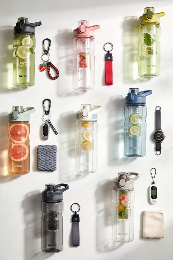 flavorful hydration water bottles