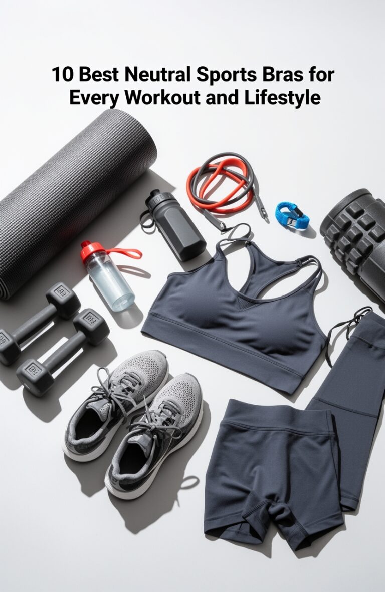 neutral sports bras selection