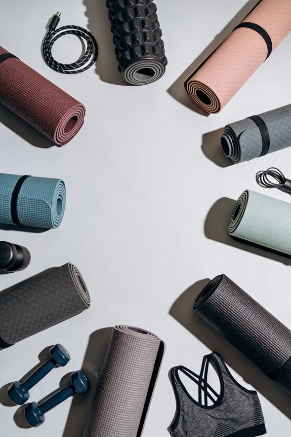 non slip yoga mat selection