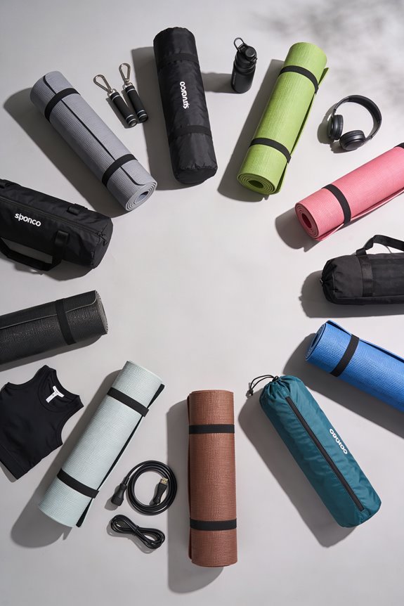 portable yoga mats selection