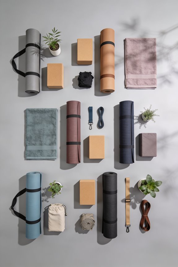 slip free yoga mat towels