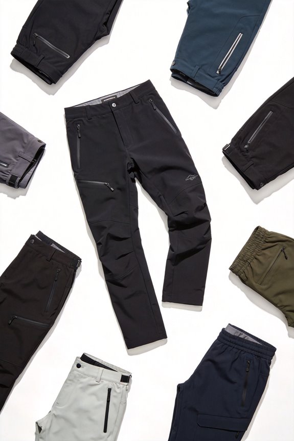 stylish and comfortable softshell pants