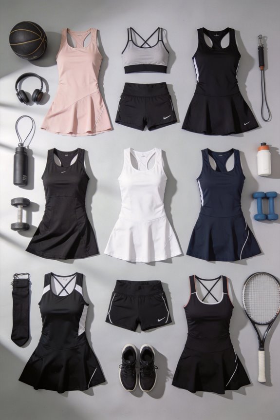 stylish and functional athletic wear