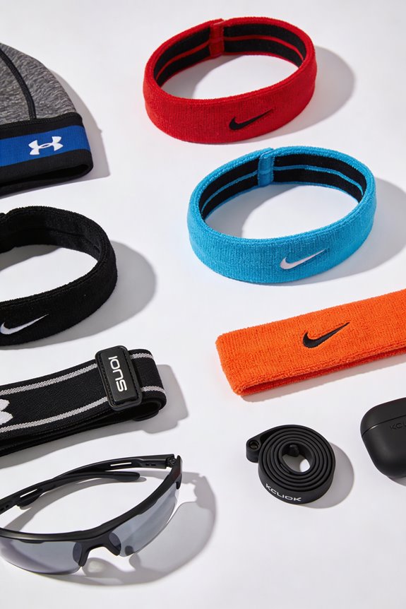 stylish and sweat resistant headbands