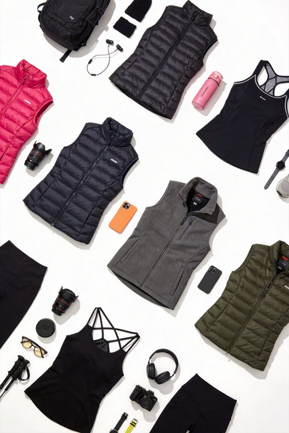 stylish warm insulated vests
