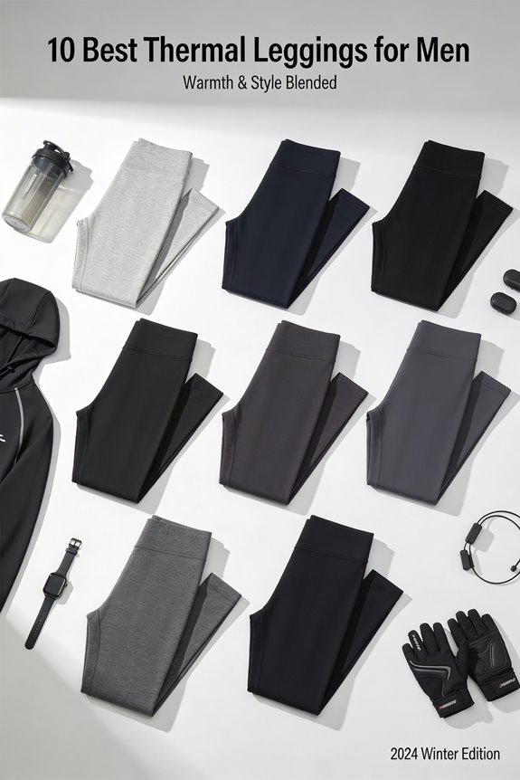 stylish warm men s leggings