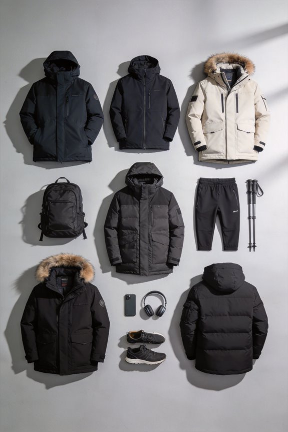 stylish winter parkas for men