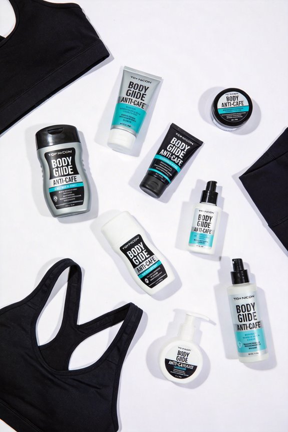 top anti chafe body products