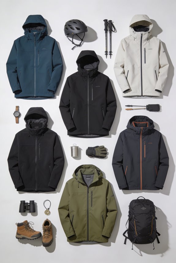 top hiking softshell jackets