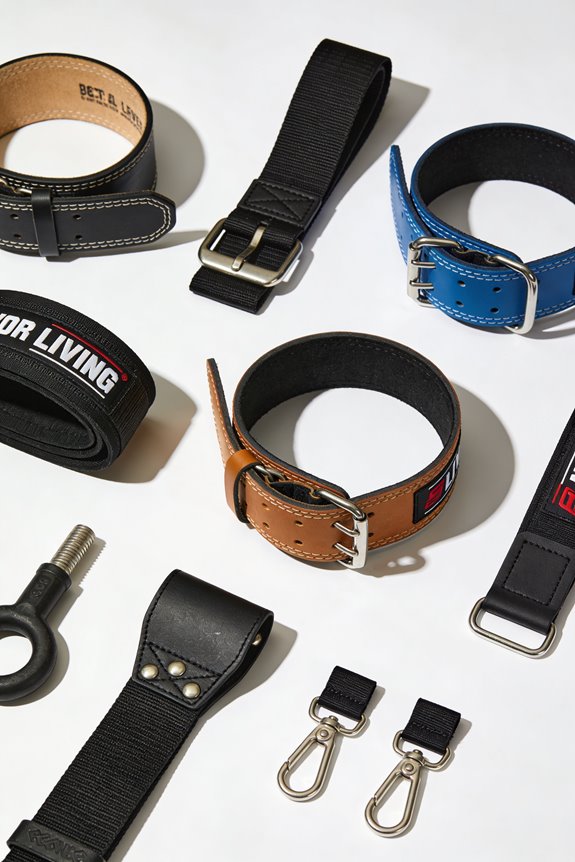 top lever lifting belts