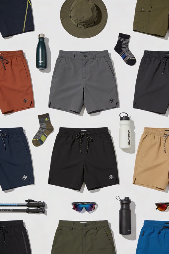 top men s adventure shorts