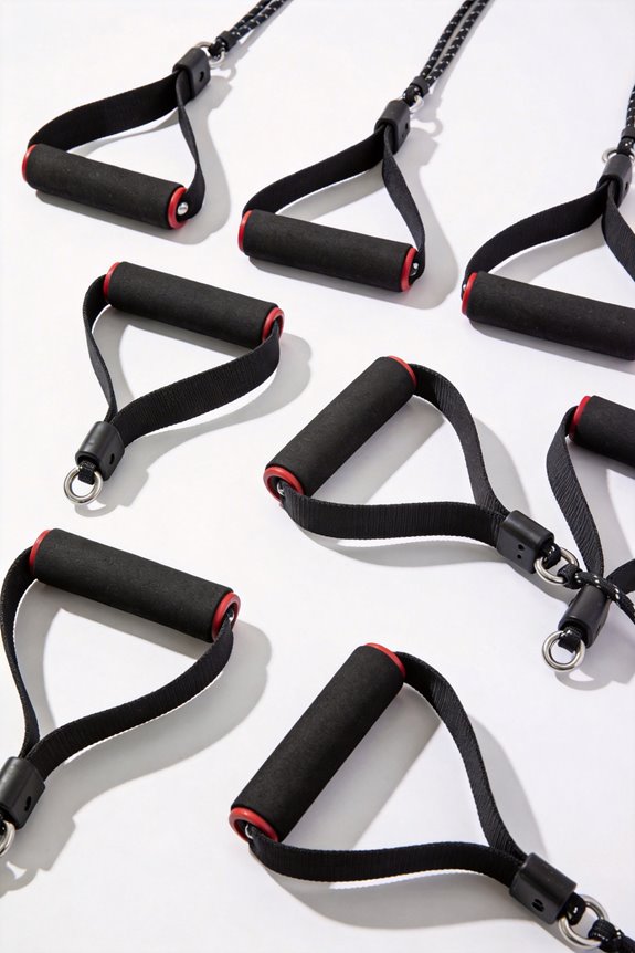 top resistance band handles