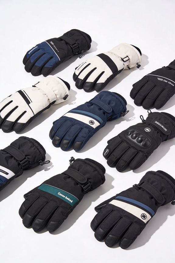 top waterproof snowboard gloves