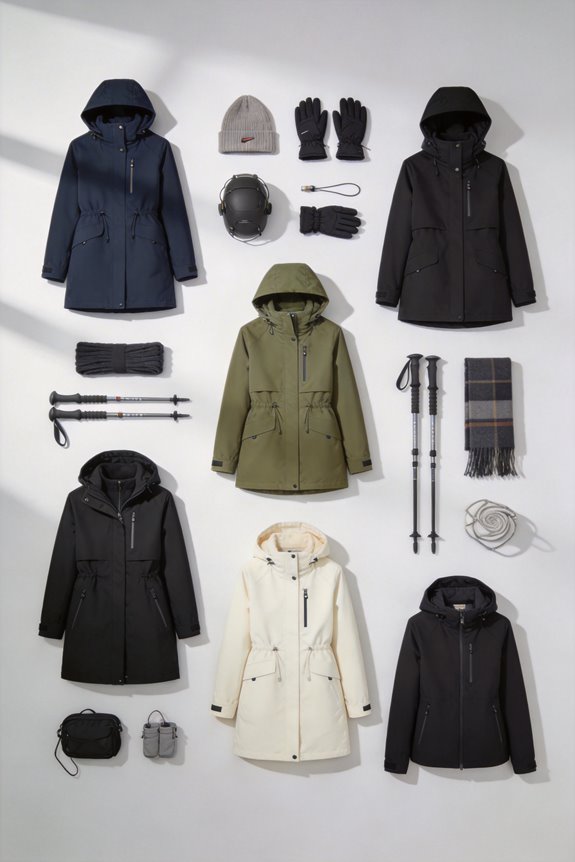 warm stylish outdoor jackets